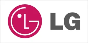 LG emblem and text